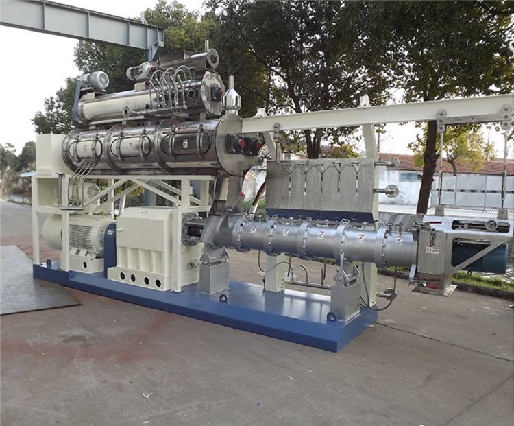 Aquafeed twin vijak ekstruder